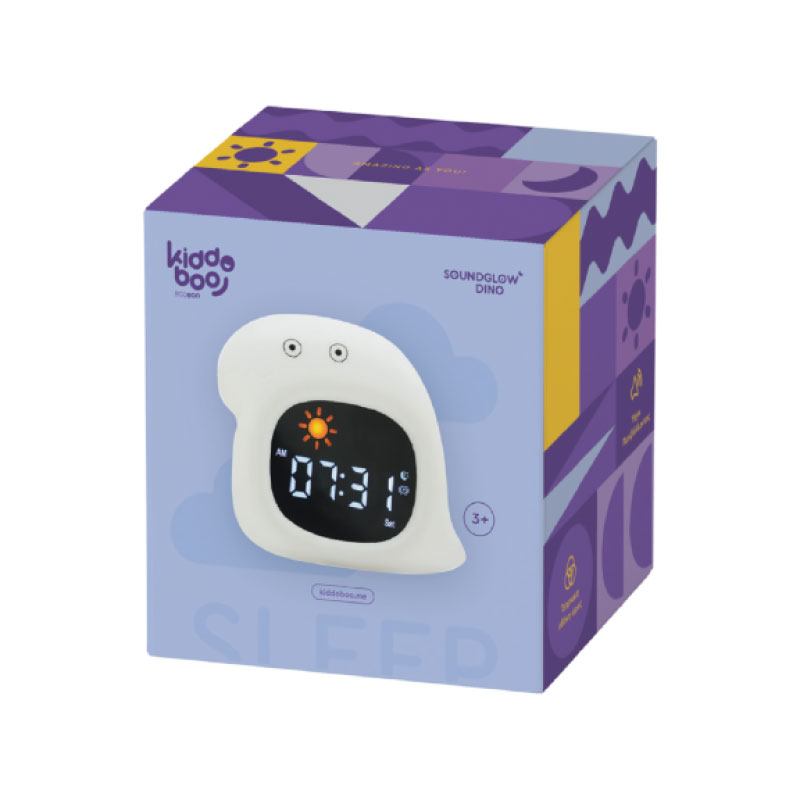 Kiddoboo SoundGlow Dino Διαδραστικό ξυπνητήρι και φωτάκι νυκτός KBJL826