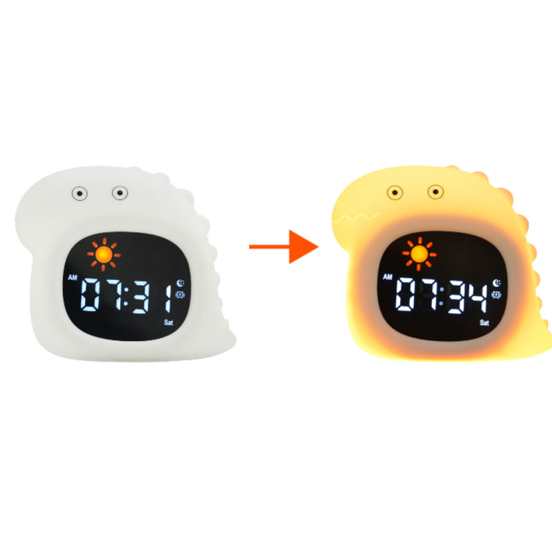 Kiddoboo SoundGlow Dino Διαδραστικό ξυπνητήρι και φωτάκι νυκτός KBJL826