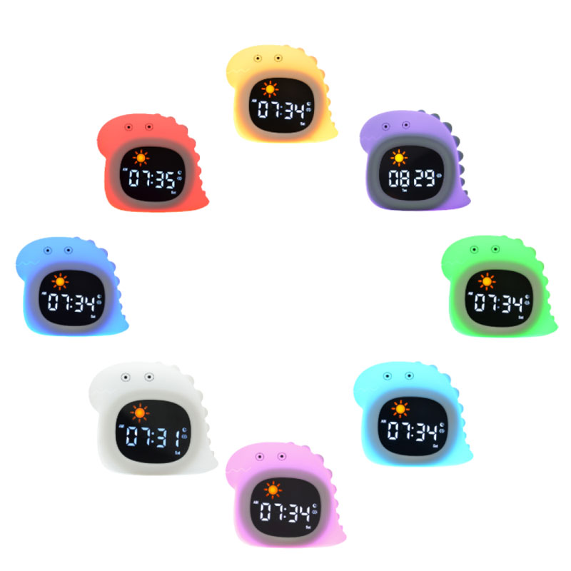 Kiddoboo SoundGlow Dino Διαδραστικό ξυπνητήρι και φωτάκι νυκτός KBJL826