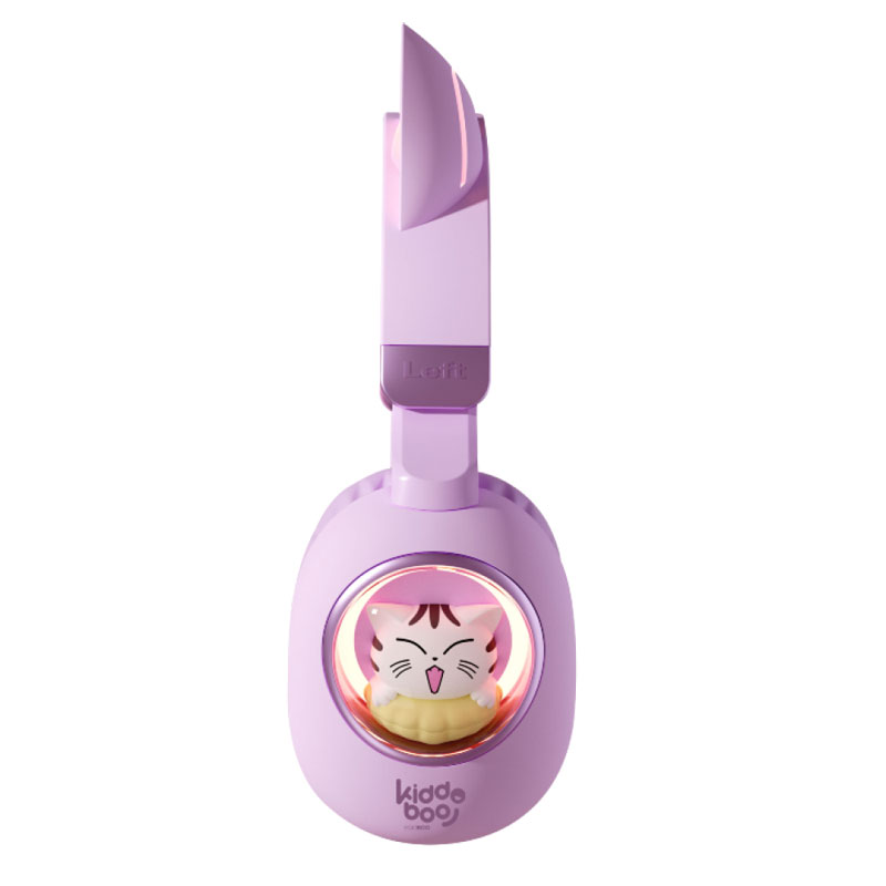 Kiddoboo Delulu Bluetooth Headphones Lavender KBKID5LVD