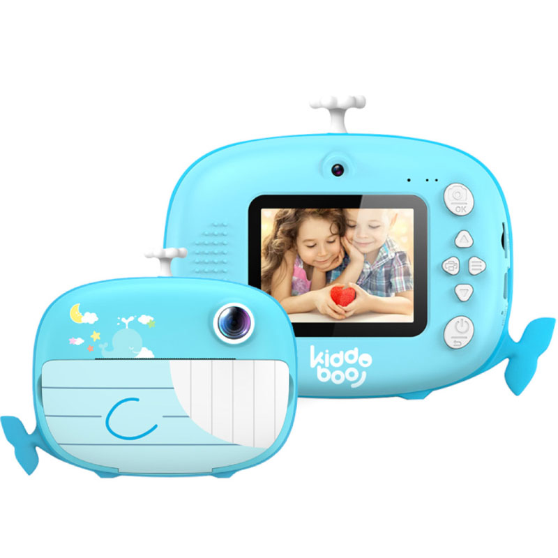 Kiddoboo FotoFun 2 Whale Blue KBP82BLU