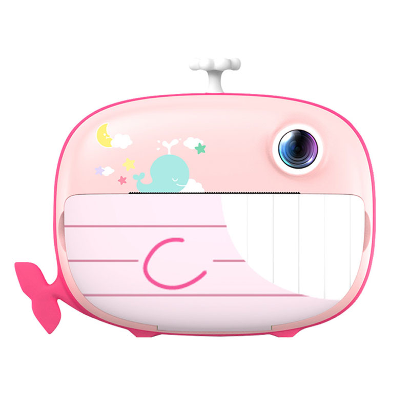 Kiddoboo FotoFun 2 Whale Pink KBP82PNK