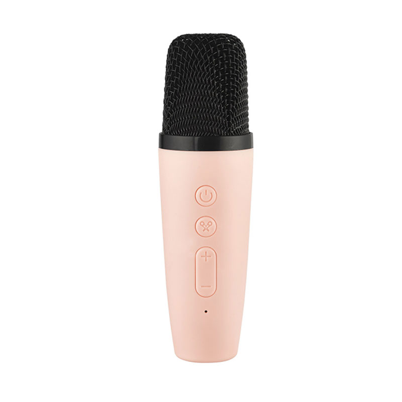 Kiddoboo KidsVoice JUNIOR mini Karaoke Speaker & Mic Pink + NikoletaTV KBT3NTPNK