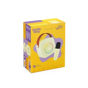 Kiddoboo KidsVoice JUNIOR mini Karaoke Speaker & Mic Yellow + NikoletaTV KBT3NTYEL