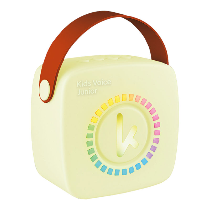 Kiddoboo KidsVoice JUNIOR mini Karaoke Speaker & Mic Yellow + NikoletaTV KBT3NTYEL