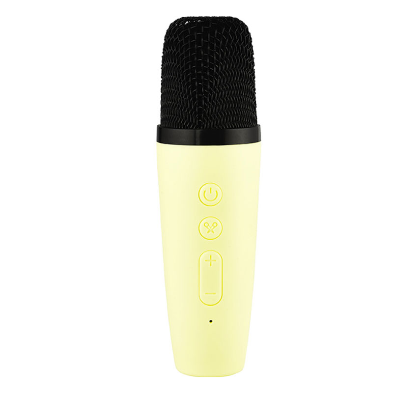 Kiddoboo KidsVoice JUNIOR mini Karaoke Speaker & Mic Yellow + NikoletaTV KBT3NTYEL
