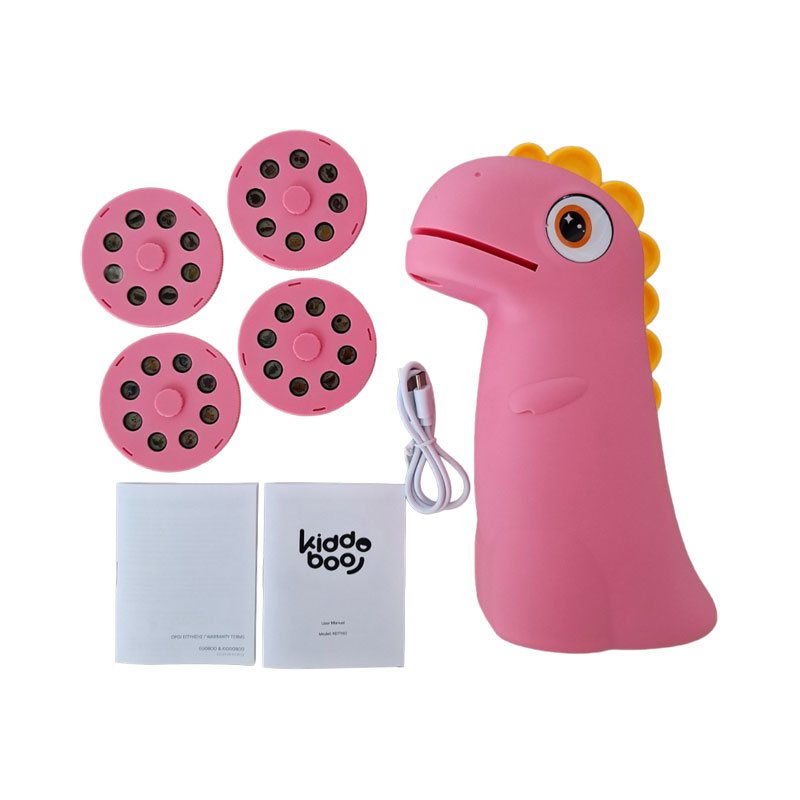 Kiddoboo Προτζέκτορας Ζωγραφικής Dino's Art Pink KBTY02PNK