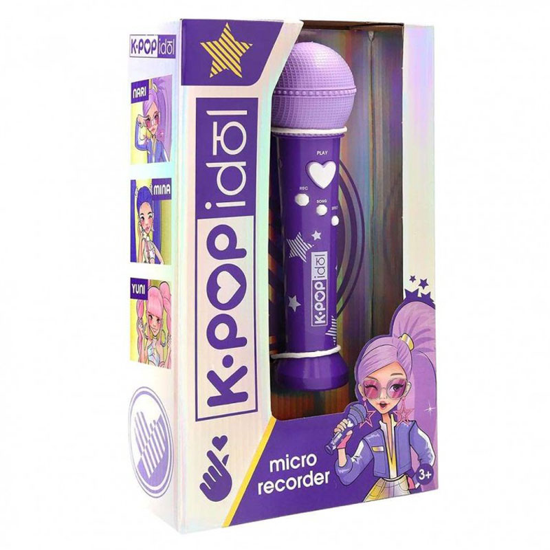 Giochi Preziosi K-Pop Idol Μικρόφωνο με Ήχους και Δυνατότητα Εγγραφής & Αναπαραγωγής Φωνής KPP03000