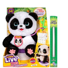 Λαμπάδα Giochi Preziosi Little Live Pets My Baby Panda Ηλεκτρονικό Pet