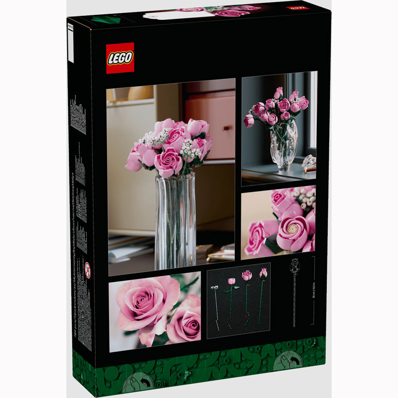 LEGO Botanical Bouquet Of Pink Roses 10374