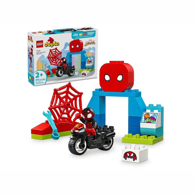 LEGO Duplo Disney Spidey Spin's Motorcycle Adventure 10424