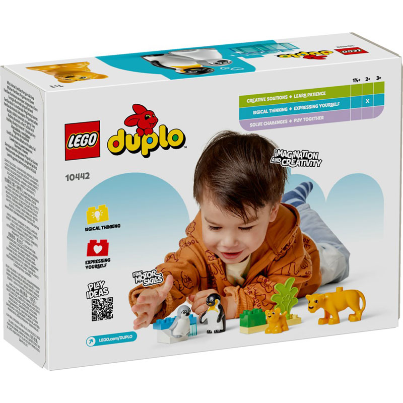 Lego Duplo Town Wild Animal Families: Penguins & Lions 10442