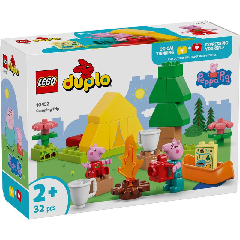 Lego Duplo Peppa Pig Camping Trip 10452