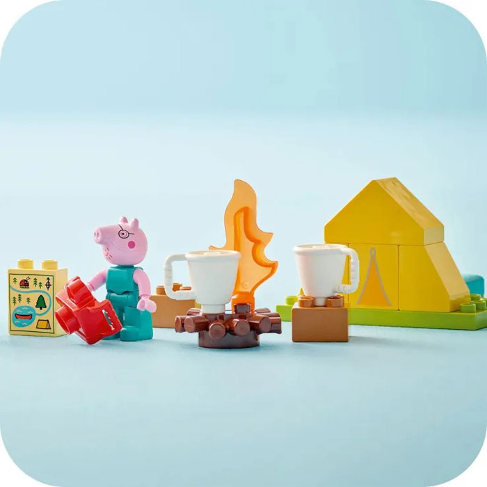Lego Duplo Peppa Pig Camping Trip 10452