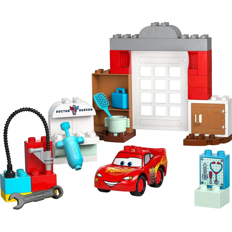 Lego Duplo McQueen's Visit to Doc's Garage 10456