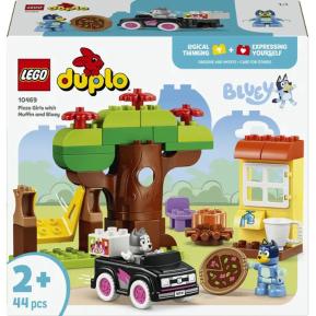 LEGO® DUPLO® Bluey Pizza Girls With Muffin And Bluey 10469
