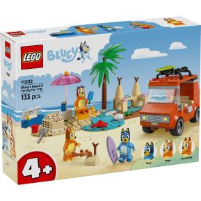 LEGO Bluey's Beach & Family Car Trip 11202
