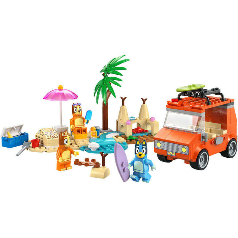 LEGO Bluey's Beach & Family Car Trip 11202