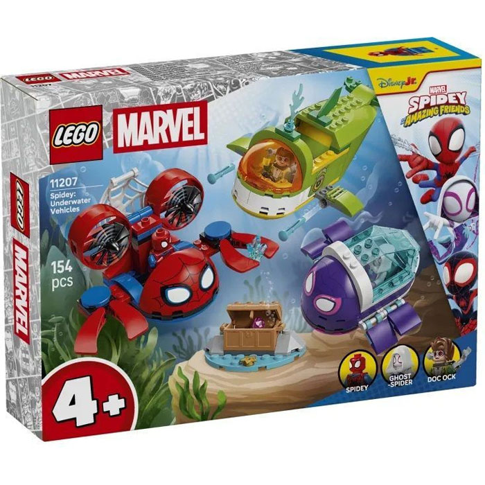 LEGO Marvel Spidey Underwater Vehicles 11207