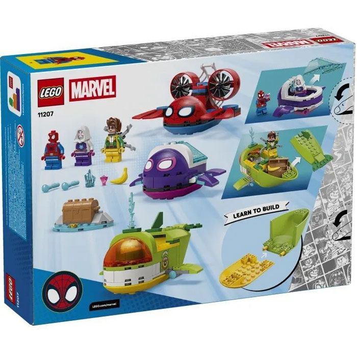 LEGO Marvel Spidey Underwater Vehicles 11207