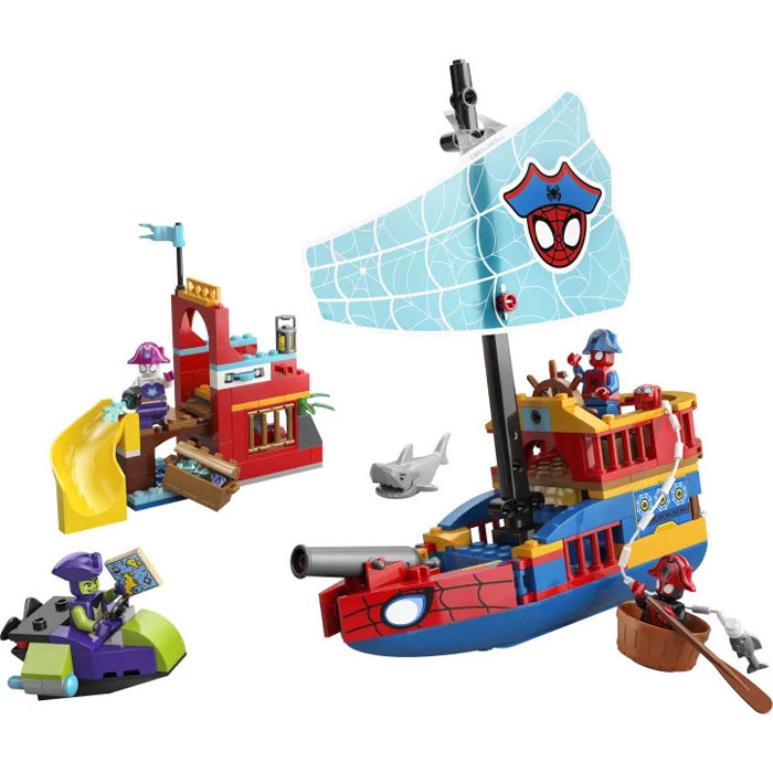 LEGO Marvel Team Spidey Pirate Ship 11208