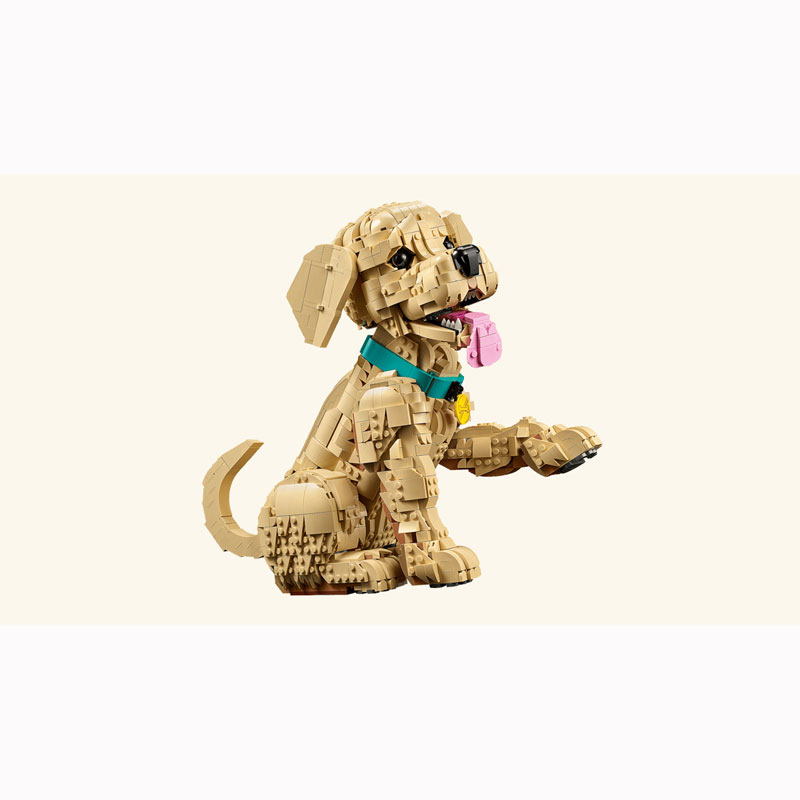 Lego Icons Golden Retriever Puppy 11384