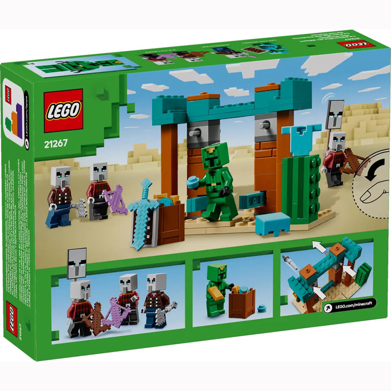 LEGO® Minecraft® The Illager Desert Patrol 21267