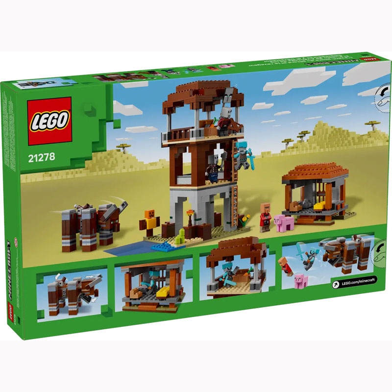 Lego Minecraft The Pillager Outpost and Ravager 21278