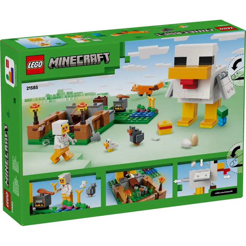 LEGO Minecraft Chicken Farm 21585