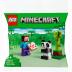 Lego® Minecraft Mini Builds Steve and Baby Panda 30672