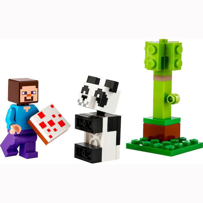 Lego® Minecraft Mini Builds Steve and Baby Panda 30672