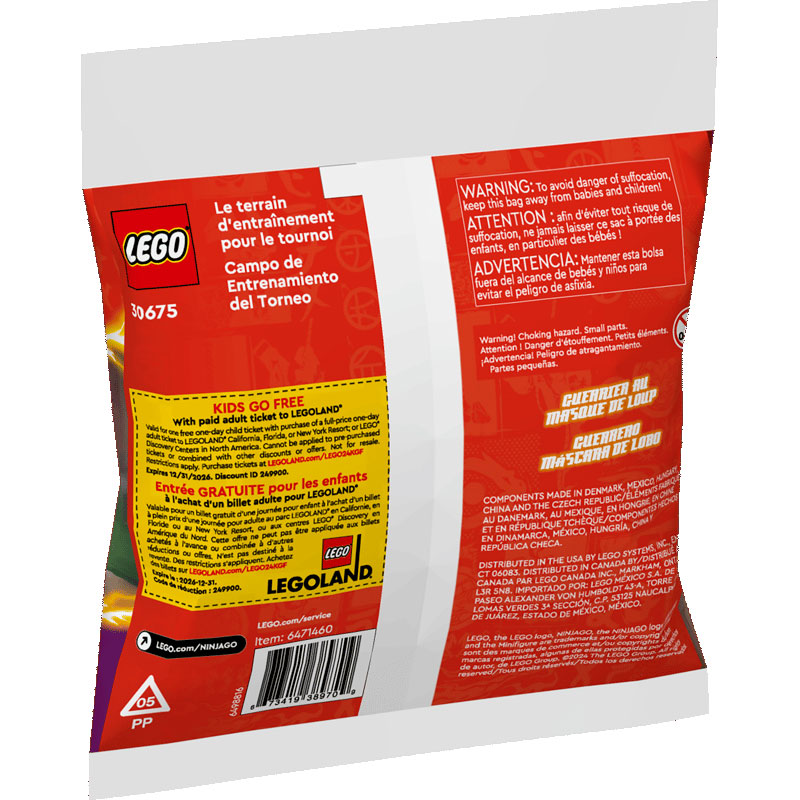 LEGO® NINJAGO® Mini Builds Dragons Rising Tourament Training Ground 30675