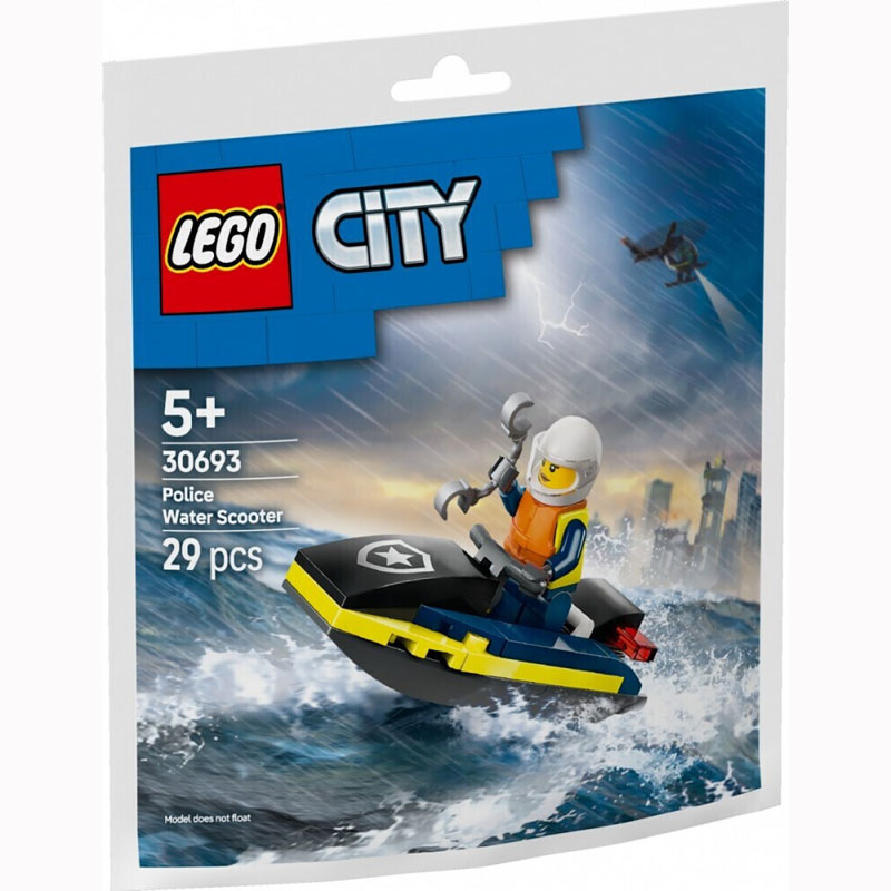 Lego® City Mini Builds Police Water Scooter 30693