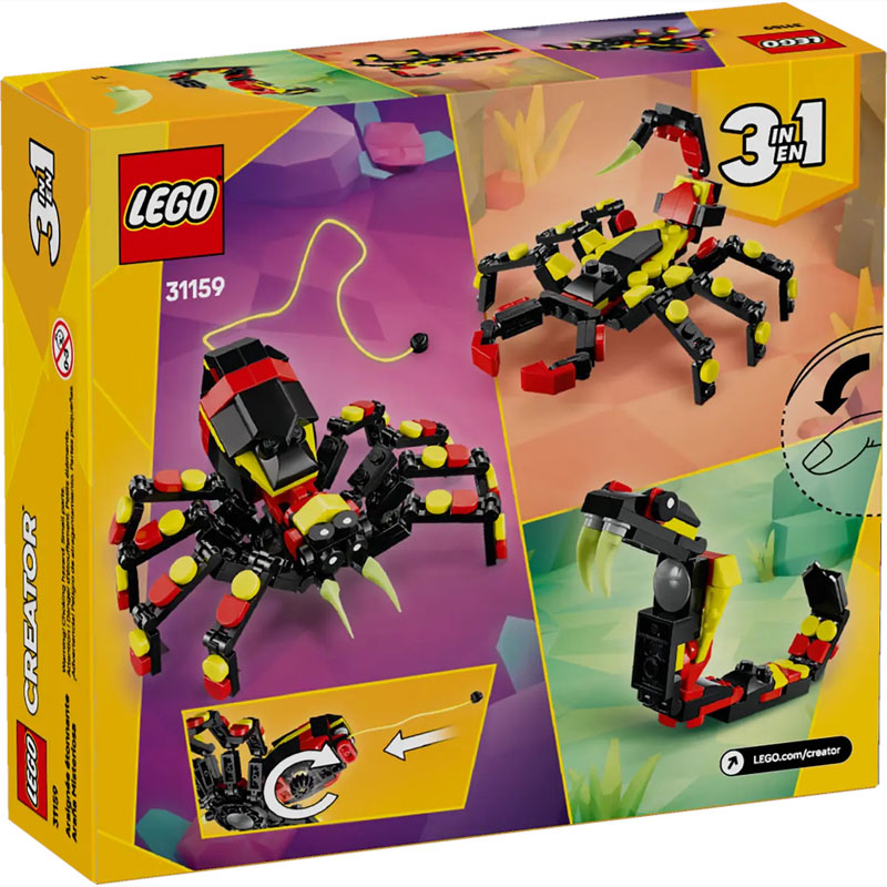 Lego Creator Wild Animals: Surprising Spider 31159