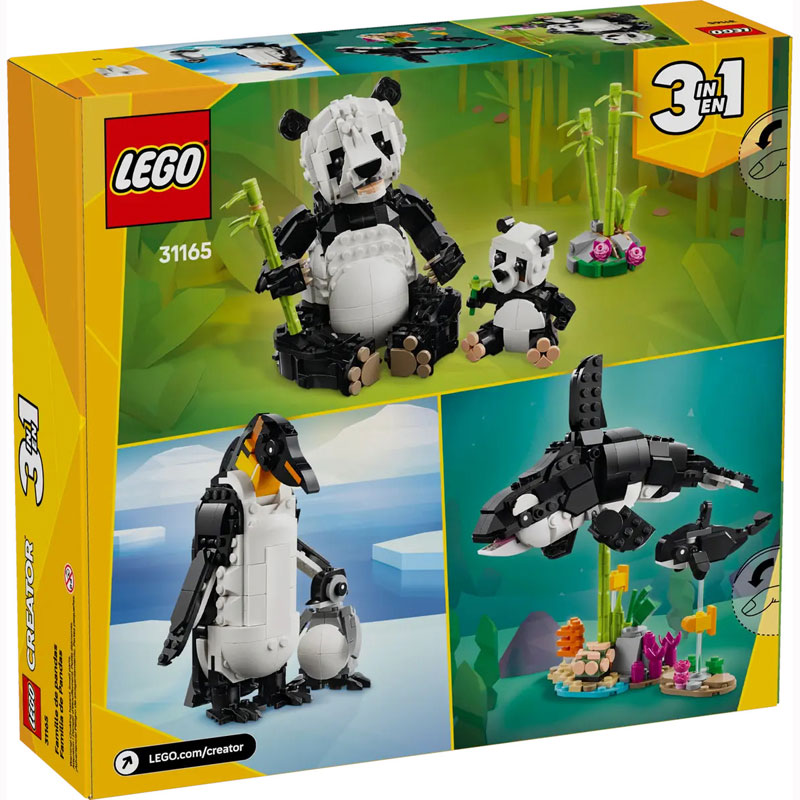 Lego Creator Wild Animals: Panda Family 31165
