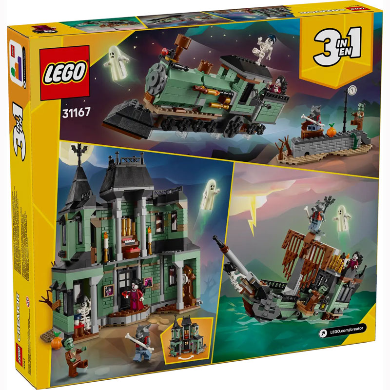 Lego Creator 3 in 1 Haunted Mansion 31167