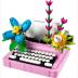 Lego Creator Typewriter with Flowers 31169
