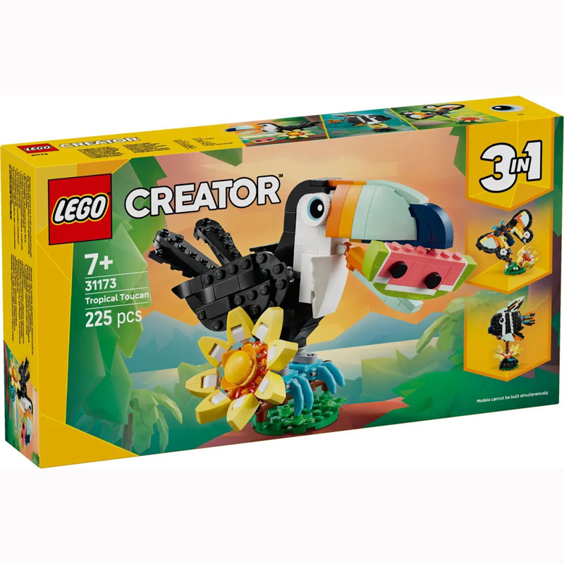 Lego Creator 3 in 1 Wild Animals: Tropical Toucan 31173