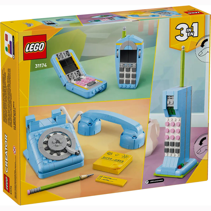 Lego Creator 3 in 1 Retro Telephone 31174