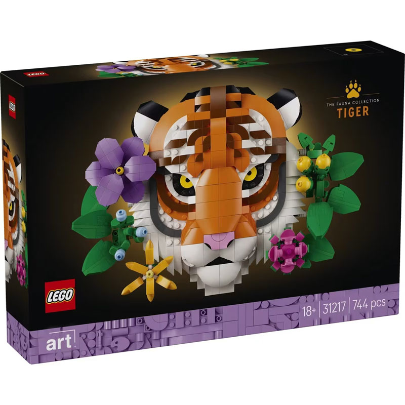LEGO Art The Fauna Collection-Tiger 31217