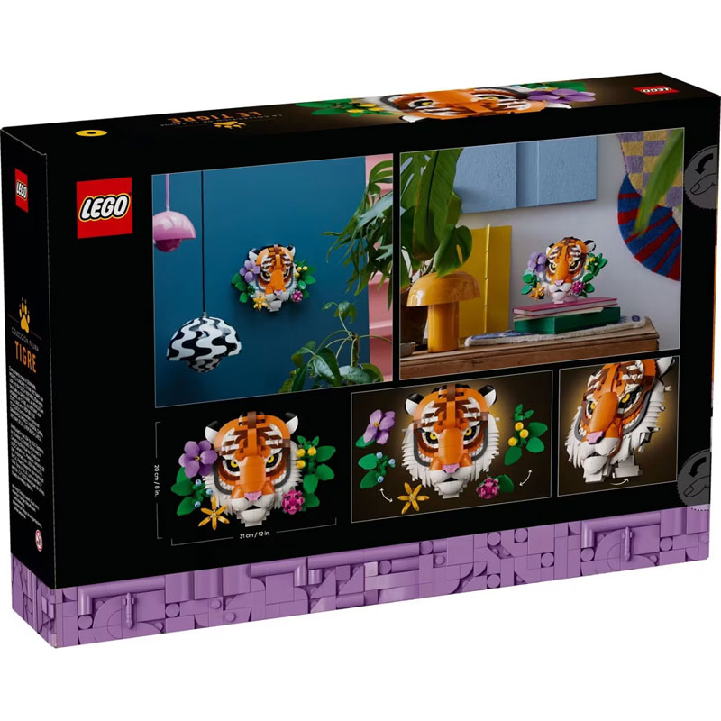 LEGO Art The Fauna Collection-Tiger 31217
