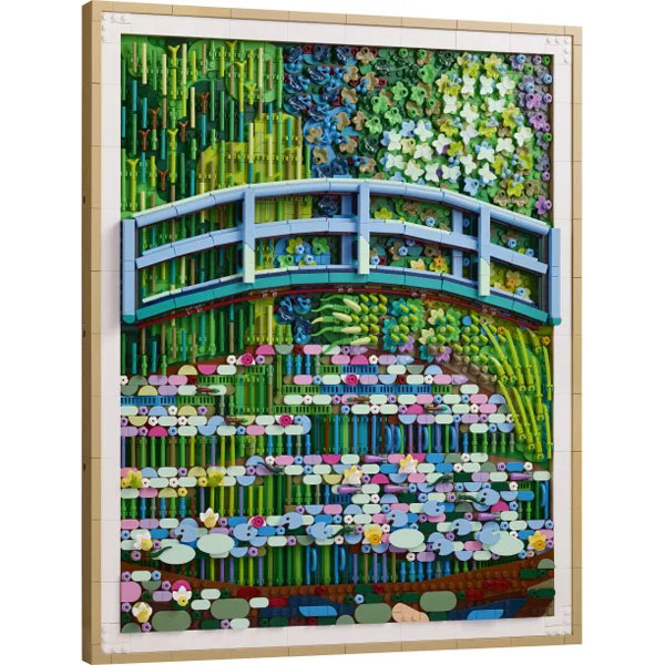 Lego Art Claude Monet-Bridge Over A Pond Of Water Lilies 31220
