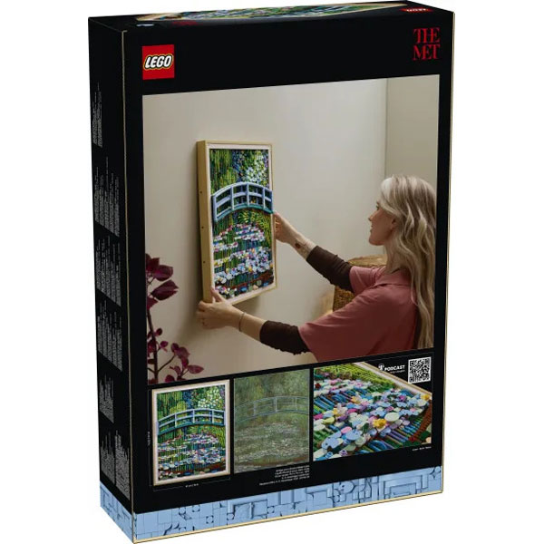 Lego Art Claude Monet-Bridge Over A Pond Of Water Lilies 31220