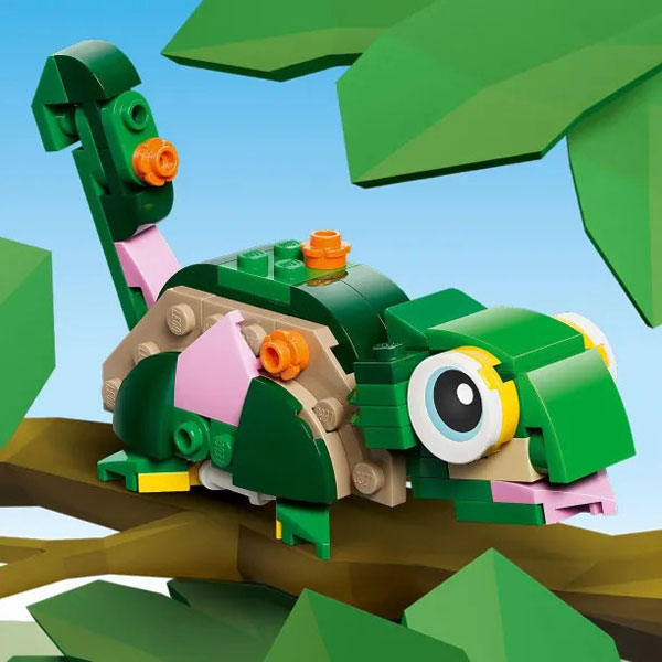 Lego® Creator 3in1 Turtle With A Water Lily Flower 31377