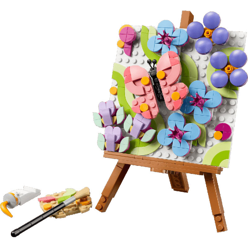 LEGO® Creator 3in1 Floral Art Decor Painting 31390