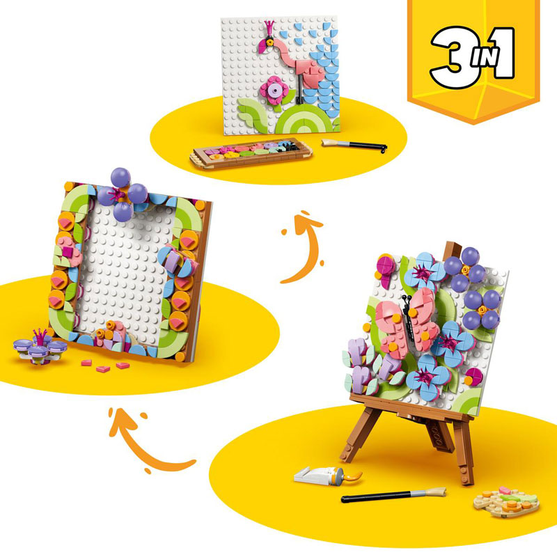 LEGO® Creator 3in1 Floral Art Decor Painting 31390