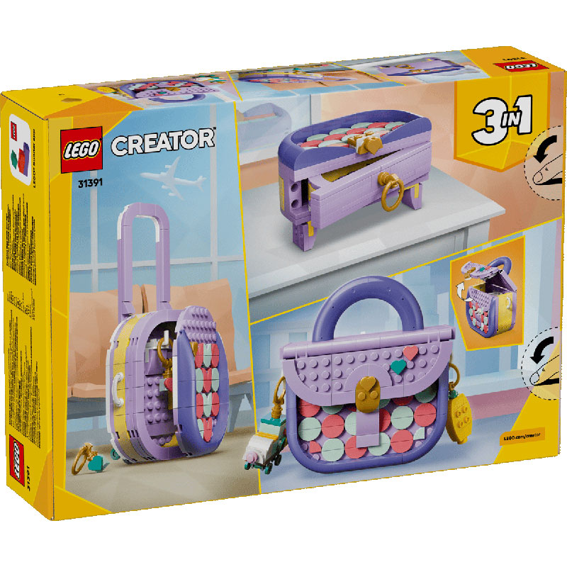 Lego® Creator Art Fashion 3in1 Bag With Storage 31391