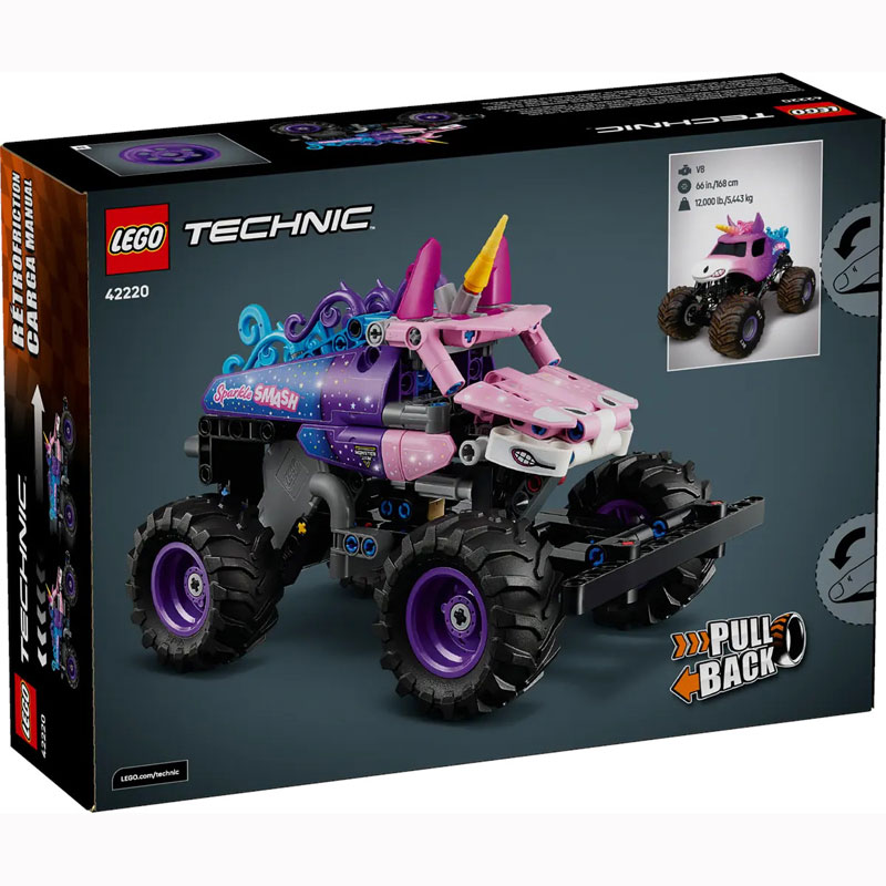 Lego Technic Monster Jam™ Sparkle Smash™ Pull-Back 42220