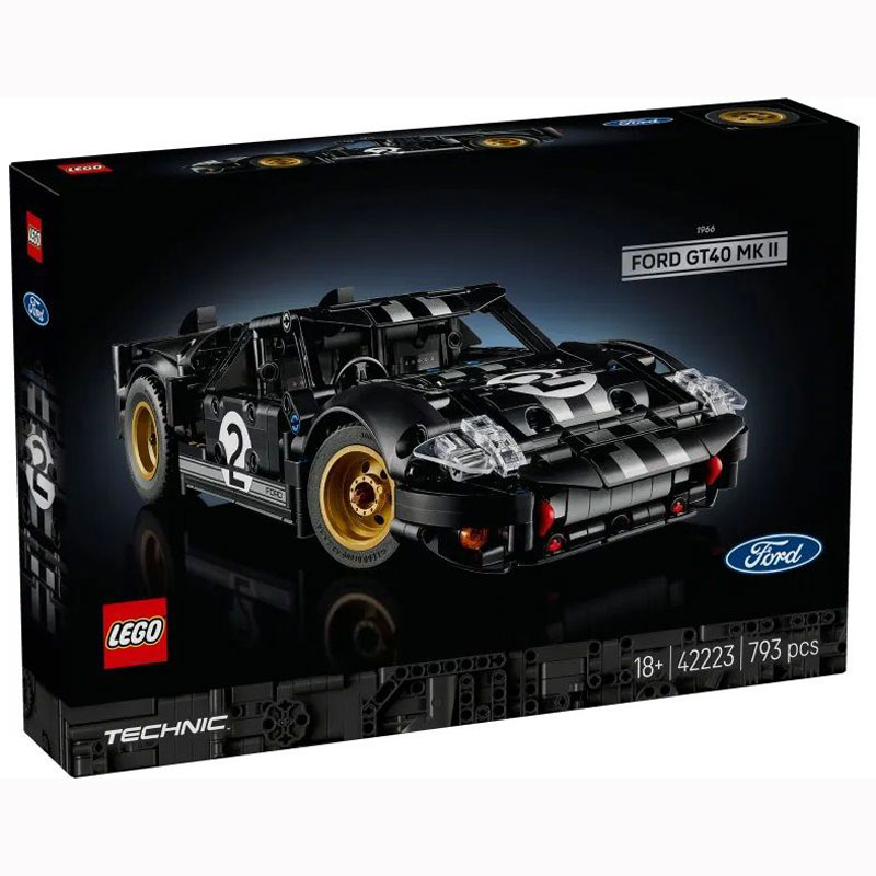 LEGO Technic 1966 Ford GT40 MKII Race Car 42223