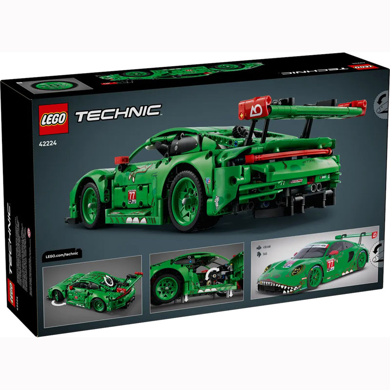 Lego Technic Porsche 911 GT3 R REXY AO Racing Car 42224